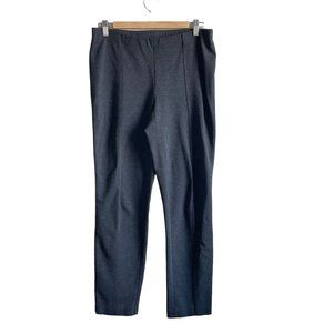 J Jill Pants Slim Leg Pull On Viscose Charcoal Gray‎ Stretch Womens Petite Sz S